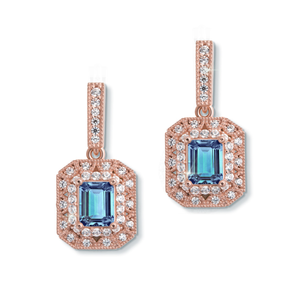 Bông tai đá màu BTA4131